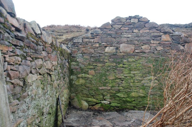 Long shot of Tigh Calan's "Cemented" South Wall
