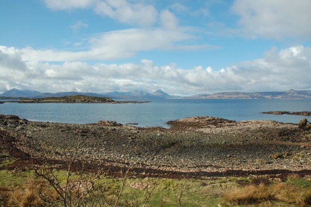 Front of Henderson House at Low Tide