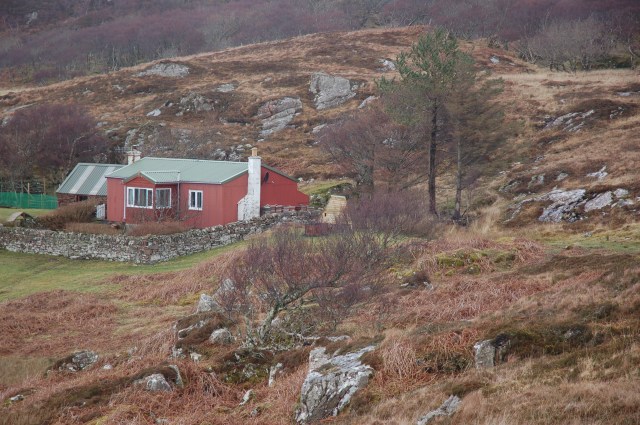 "The Red House" in Coillieghillie - with New Chicken House adjacent
